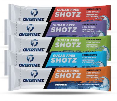 Overtime Single Serve Shotz - Hydration